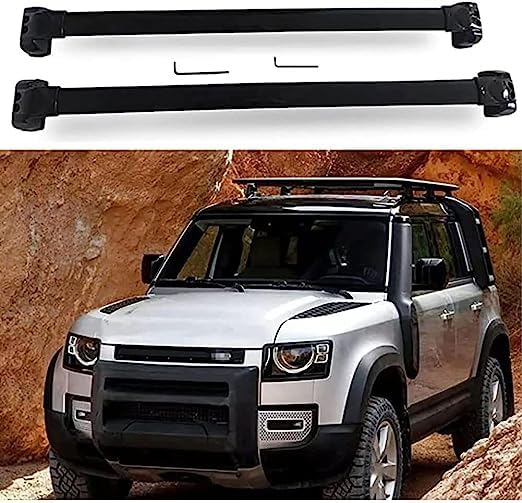 Lockable Crossbars For Land Rover Defender 110 2020-2023 - Aluminum Roof Rack Rails Luggage Carrier