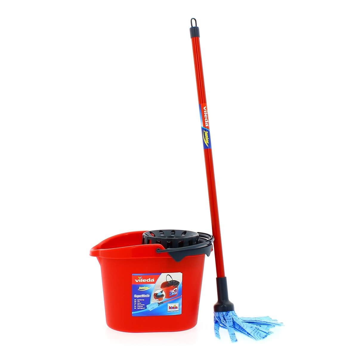 Theo Klein Vileda Kit de Nettoyage 3 pièces, Jouet de rôle dès 3 an