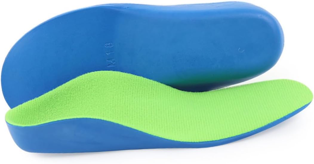 GLEAVI 3 Pairs Non-Slip Foot Pads for Children Flatfoot Arch Support Insoles Comfortable for Daily Use Size 38
