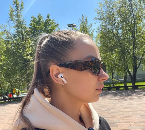 FEISEDY Retro 90s Small Rectangle Sunglasses For Women Trendy Square Vintage Glasses B40523