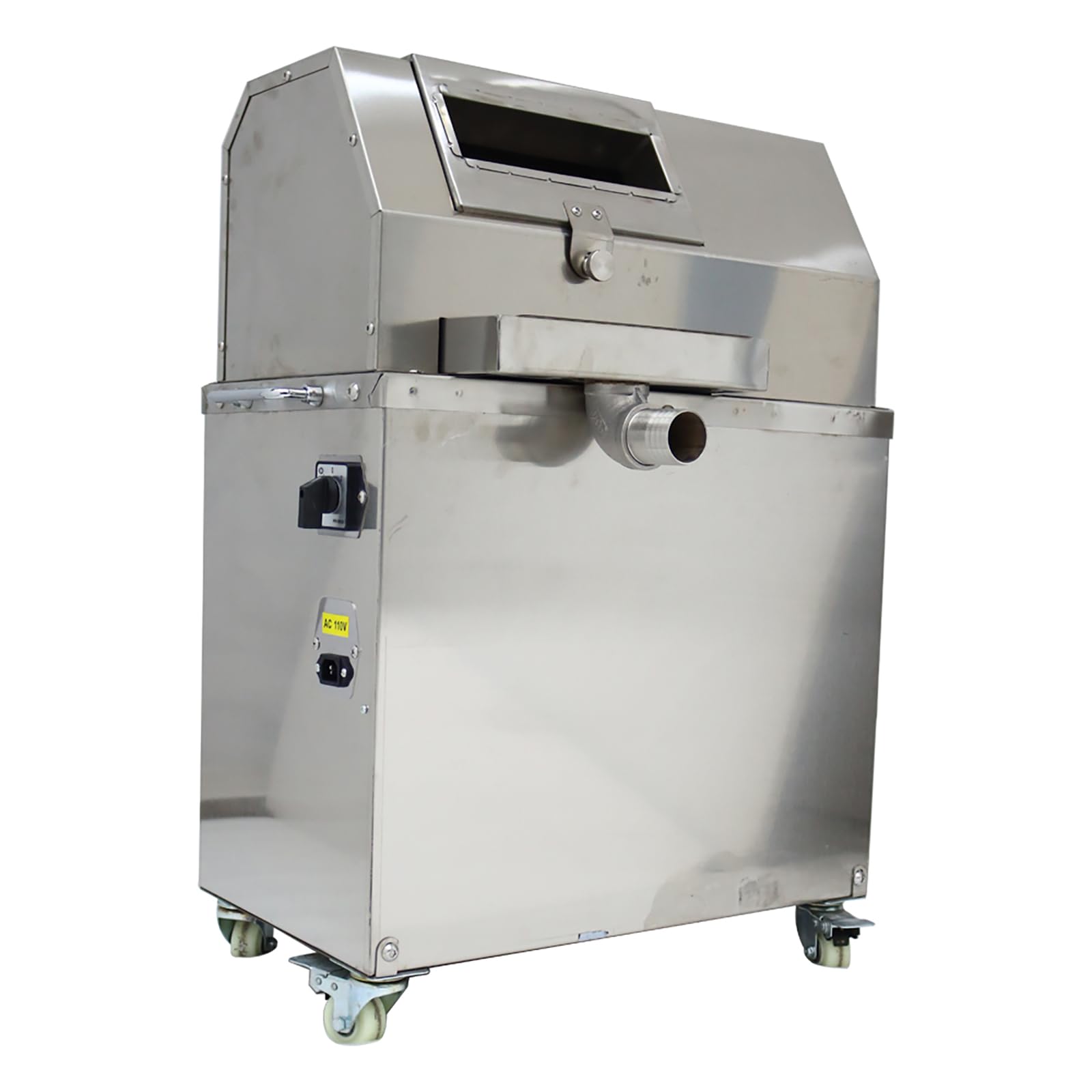 Electric Sugar Cane Press Juicer Machine 1500W Heavy Duty Sugarcane Juicing Crusher Extractor Vertical Sugarcane Juicer Squeezer 3