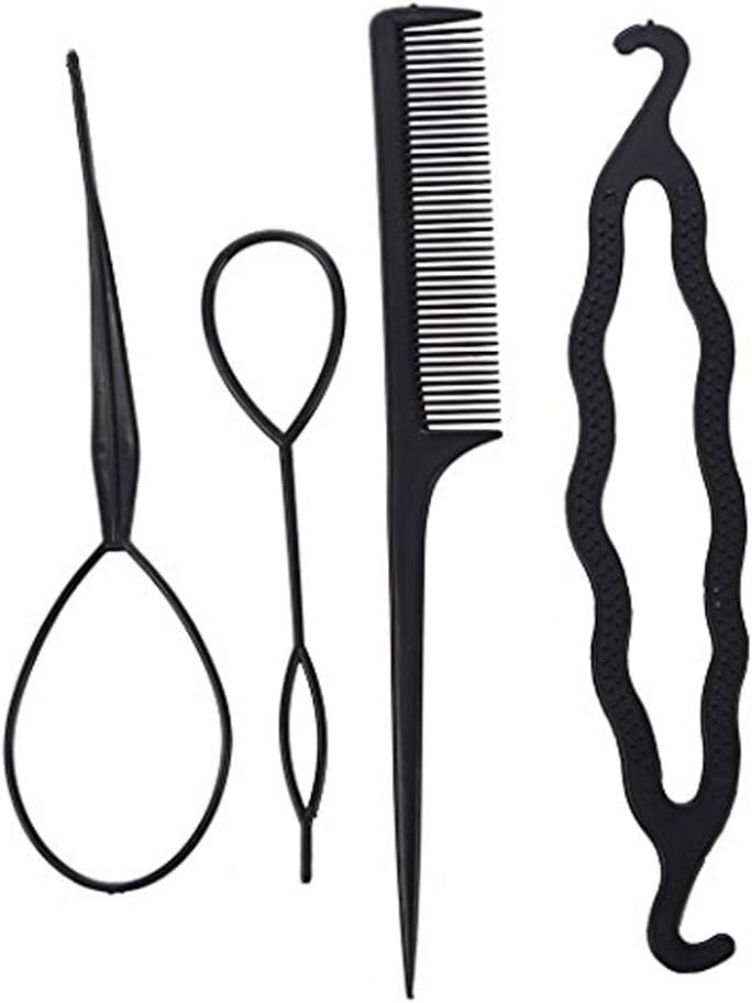 luzen 1 Set Hair Pin Hair Bun Maker Magic Hair Styling Hair Twist Styling Tool