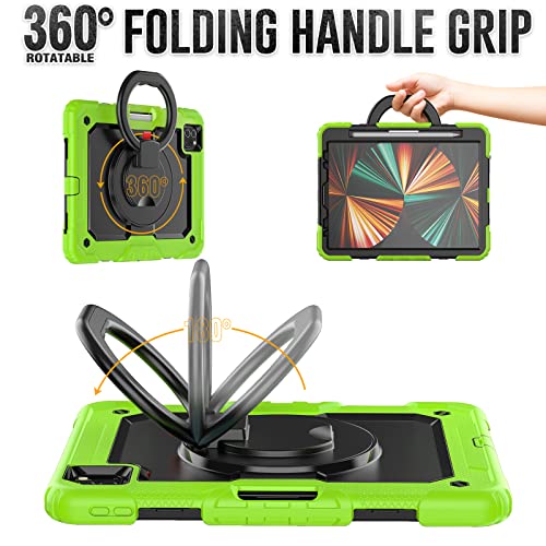 HUEZOE Compatible iPad Pro 11 Inch Case, Model 2021/2020/2018 - Image 2