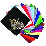 Easter Chick in Egg - Easter Rhinestone Dog Bandana - Choice of Color