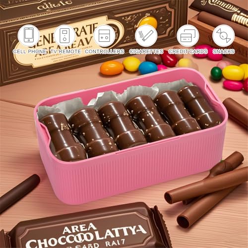 Image of SANIDIKA Lockable Storage Box, Locking Medicine Box, Cell Phone Locked Jail, Food Medical Lockbox, Containers Bin for Personal Refrigerator Home Office Organization Travel Gift,9.25 x 5 x 3.6 (Berry)