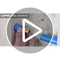 iCrimp F1807 PEX Crimper, Copper Pipe Crimping Tool Kit with 3/8'', 1/2'', 3/4'', 1'' Quick Change Jaws, PEX Tubing Cutter, Go/No-Go Gauge, Copper Ring PEX Removal Tool Included