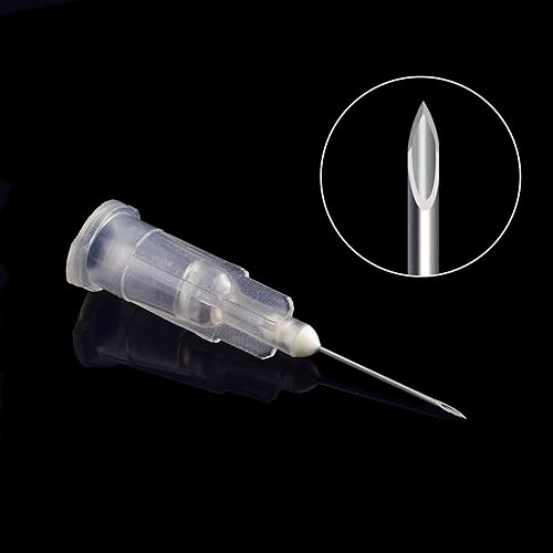 Miniatura 9 de Aguja desechable de calibre 32 de 0.157 in (532 pulgadas), paquete individual, caja de 100 unidades