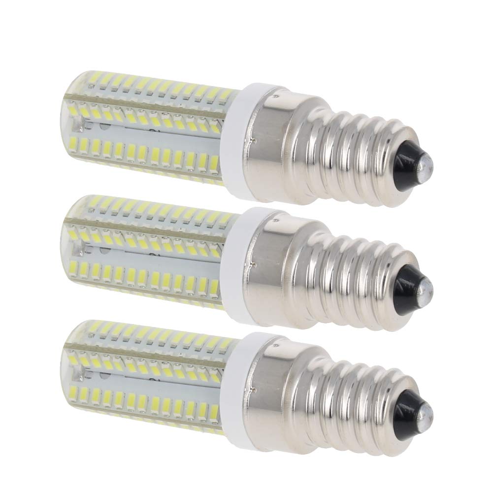 Othmro E14 LED Bulb Microwave Oven Light 5W Daylight White 6500K 500lm for Ceiling Fan Light Fixture Freezer Hood 3pcs