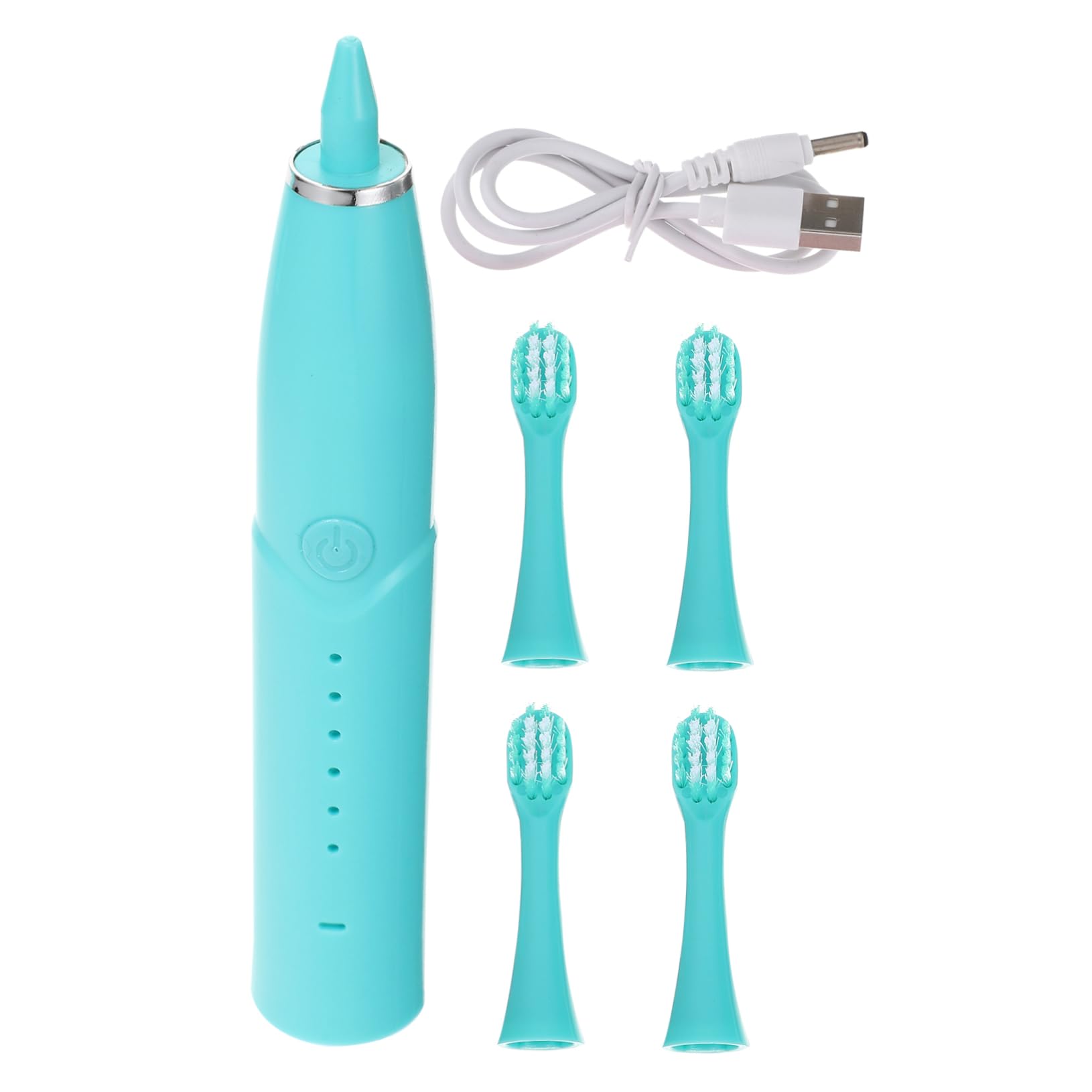 Beaupretty 3juegos Cepillo De Dientes Eléctrico Portátil Infantil Diseño De Dibujos Animados Cepillo De Dientes y Recargable