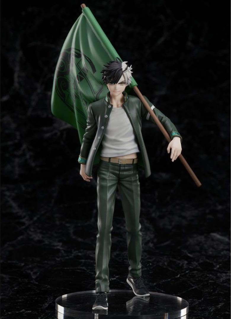 文房具カフェ限定版 桜遥(ボウフウリン校旗付)フィギュア