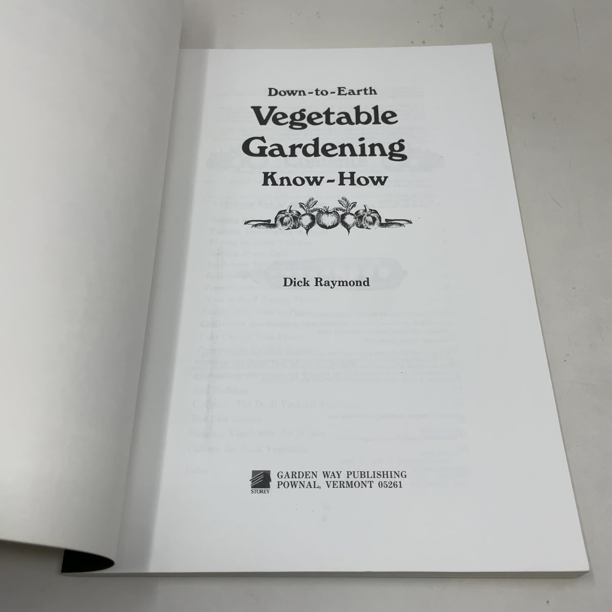 Down-to-earth vegetable gardening know-how