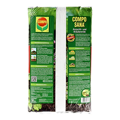 Compo 1062302 - Tierra para hierbas (10 l): Amazon.es: Jardín