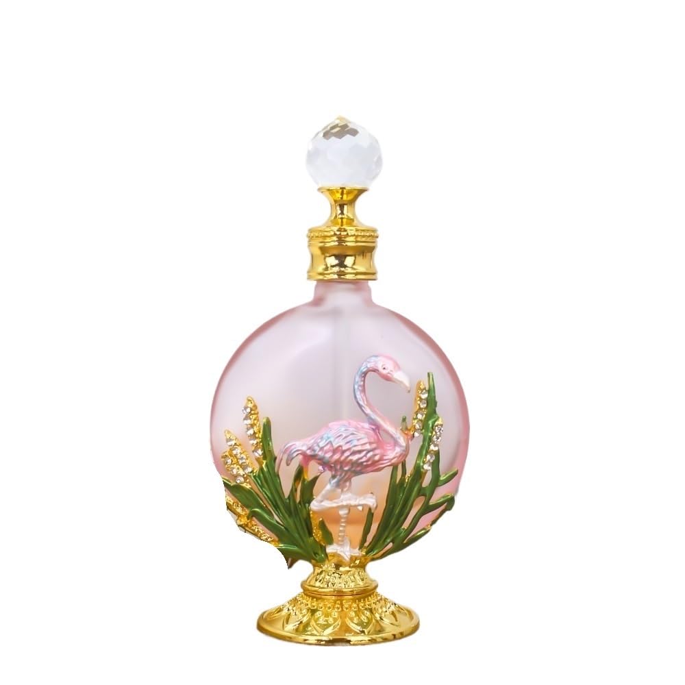 Frasco de aceite esencial HUFFA rosa para decoración de tocador de 30 ml