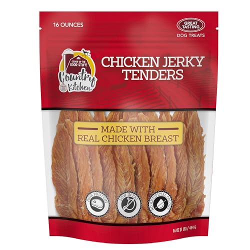 Country-Kitchen-Chicken-Jerky-Tender-Dog-Treats-High-Protein-Low-Fat-No-Artificial-Colors-16-oz - Cucciolini Doodles   Country-Kitchen-Chicken-Jerky-Tender-Dog-Treats-High-Protein-Low-Fat-No-Artificial-Colors-16-oz