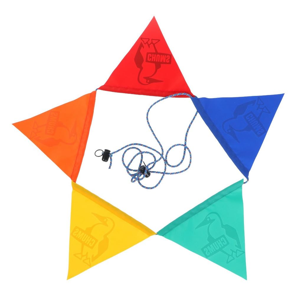 Amazon.co.jp: チャムス Booby Logo Garland CH62-1964 Z021 キャンプ