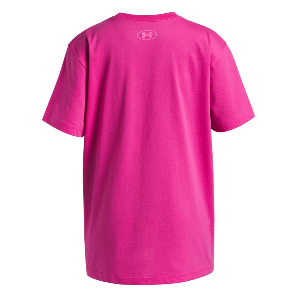 Under Armour Mädchen Rival Oversized Short Sleeve T Shirt Rival Oversized Kurzarm T-Shirt (1er Pack)