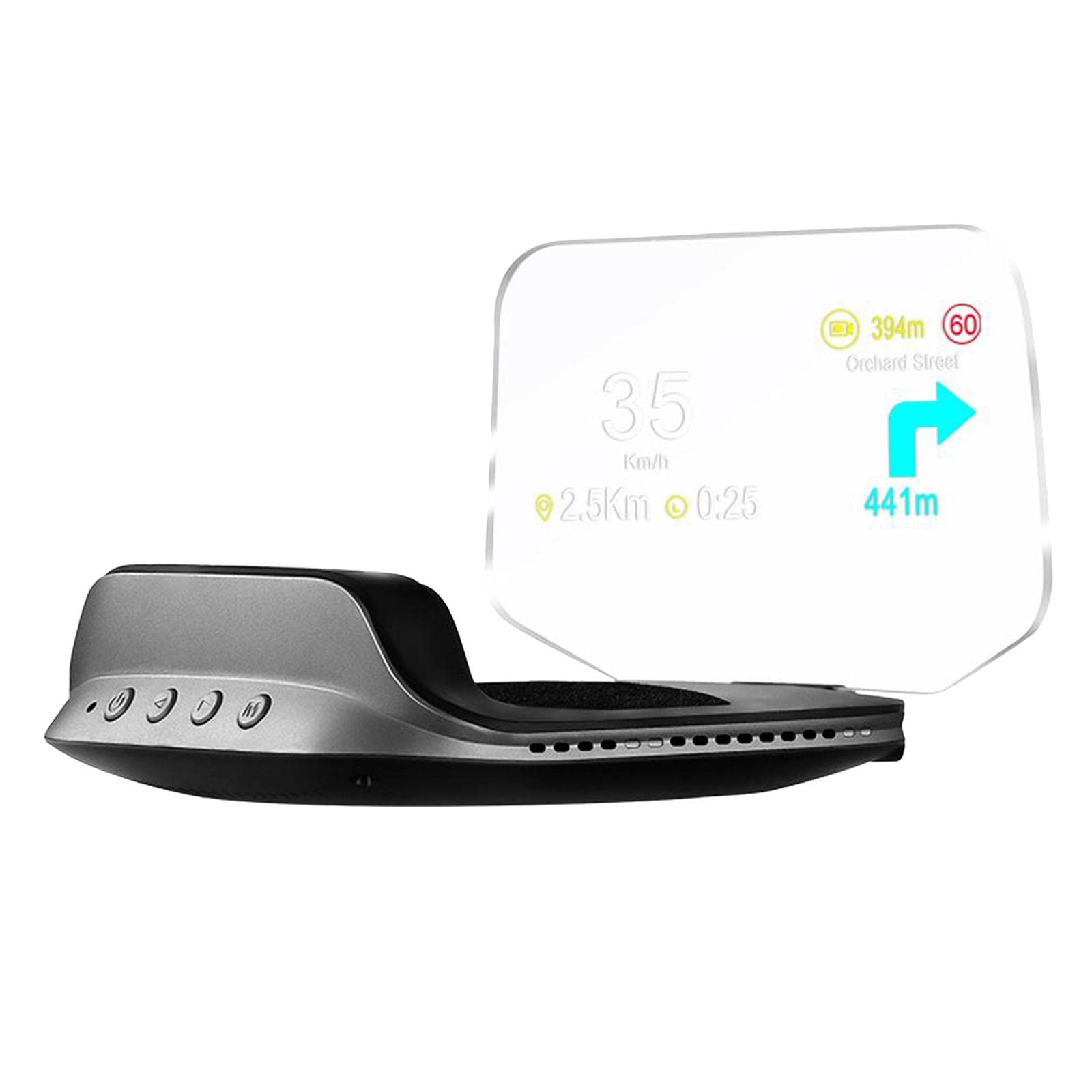 BNF® C3 Car Hud Head Up Display GPS+Obd2 Over Speed Warning Speedometer Gauge