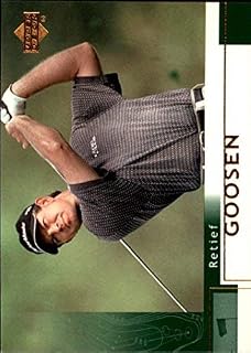 2002 Upper Deck #35 Retief Goosen Golf Trading Card