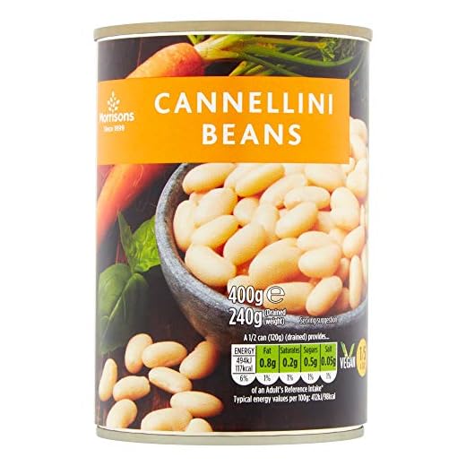 Morrisons Cannellini Beans in Water 400 g x 12