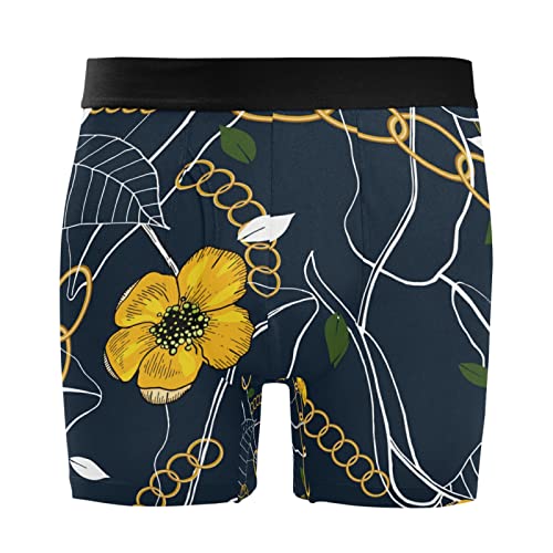Bóxer para hombre pack de 2 calzoncillos de girasol cómodos para viajar y uso diario casual