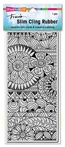 Stampendous Cling Stamp-Slim Zentastic tampon d'arrière-plan de précision - 2