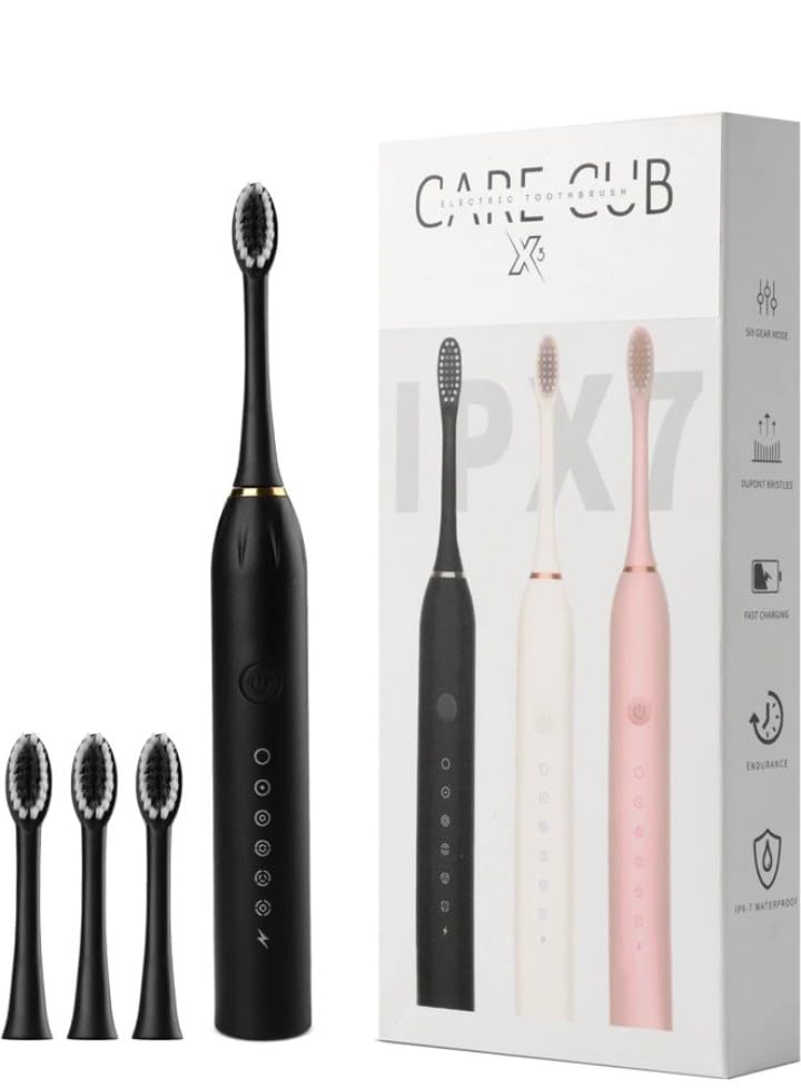 BNPE Sonic Electric Toothbrush for Adults | 5 Smart Modes | 2 Replaceable Brush Heads | Rechargeable Power Toothbrush | 4-Hour Fast Charge Lasts Up to 25 Days | High-Speed Cleaning for Daily Oral Care-image-13