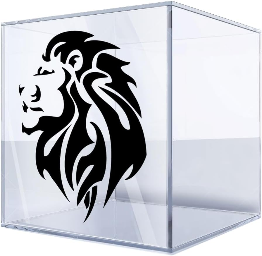 Lion Head Decal Sticker reflecting Vulnerable species & Hunting traits for Amplify the chic on your