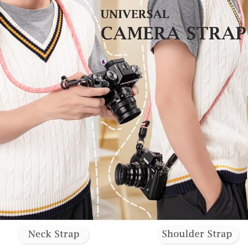 VOVMOEYA Camera Strap,Camera Neck Strap shoulder strap for Fujifilm XS20 XT5 XH2S Canon EOS R6 R7 R8 R10 R50 Sony A6400 A6700 A7C II A7IV Camera Strap Rope - Image 4