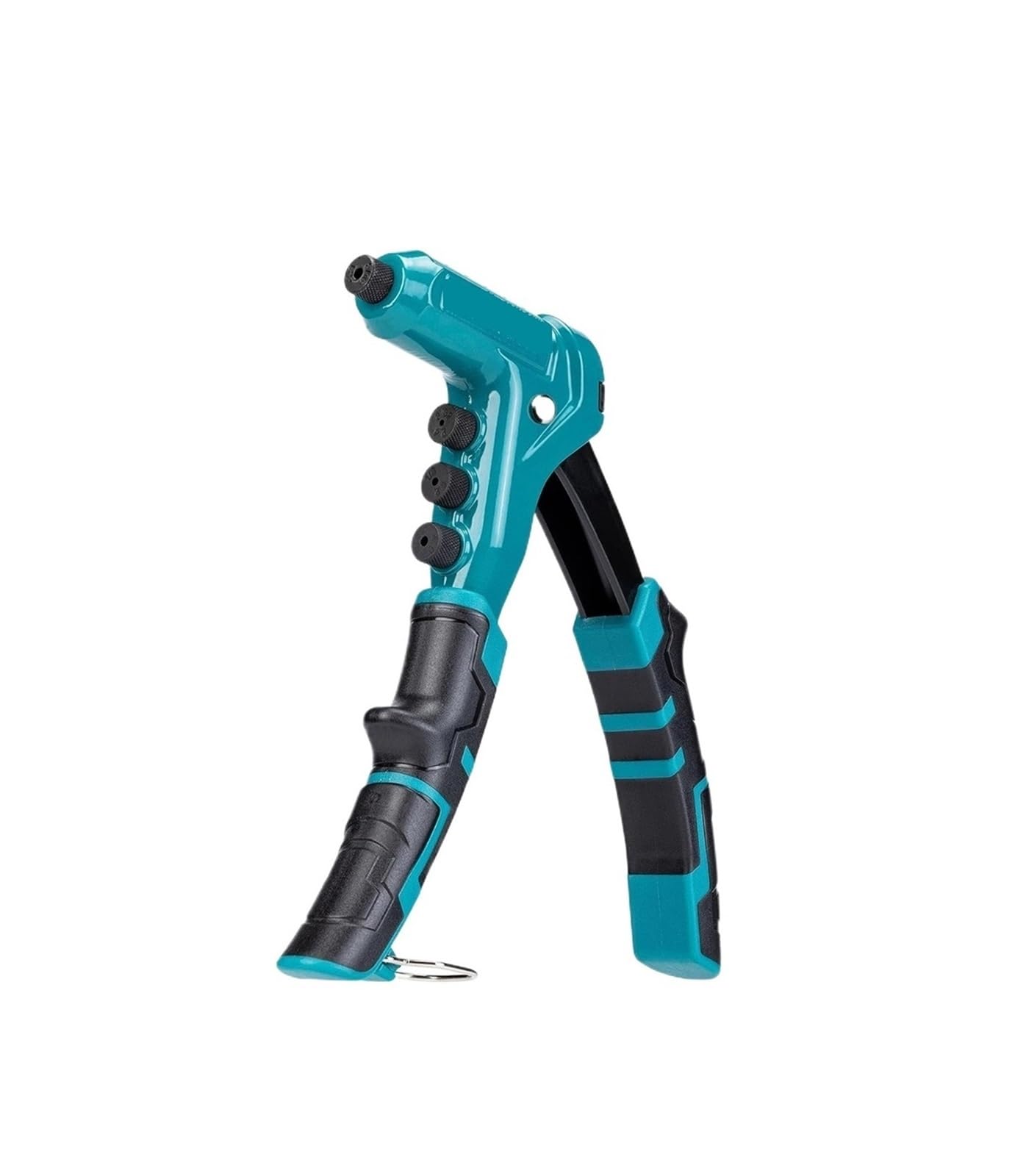Pistolet do gwoździ, Jednoręczny Pistolet Do Nitowania Zestaw Pistoletów Do Nitów Pop Profesjonalna Nitownica Ręczna Ręczne Narzędzie Do Nitowania Z 200 Nitami Do Metalu