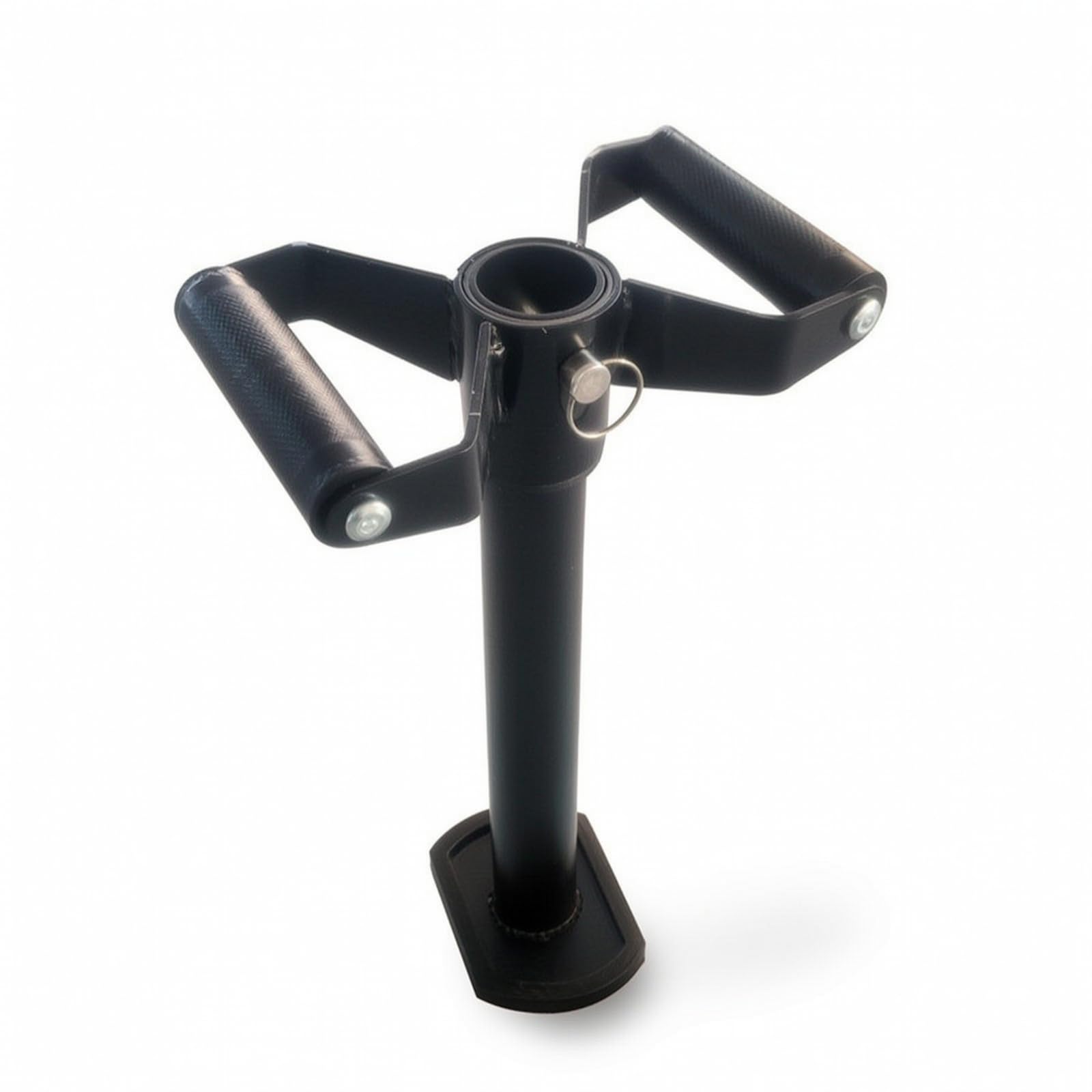 perfeclan Mango de Kettlebell con Poste Vertical para Discos con Recubrimiento de Goma y Agarre Cómodo Adecuado para Levantamiento de Pesas y Desarrollo de