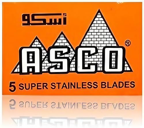 100 ASCO Super Stainless Double Edge Safety Razor Blades image 4