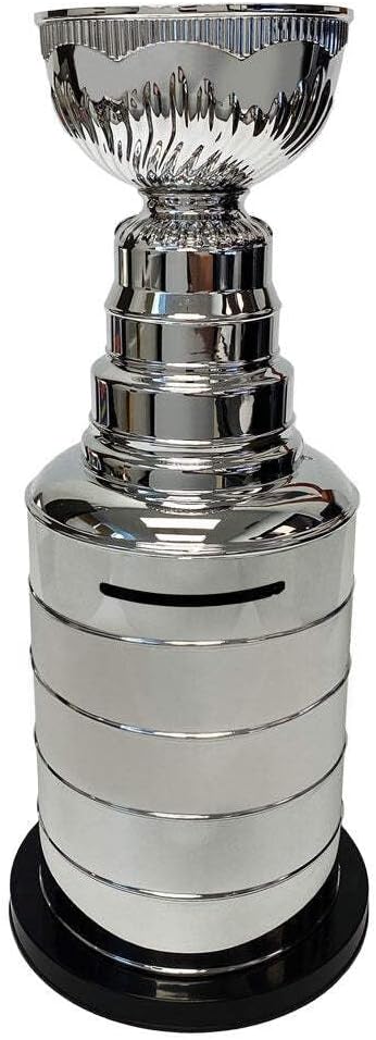 Sports Decor Washington Capitals Stanley Cup Coin Bank with Trimflexx