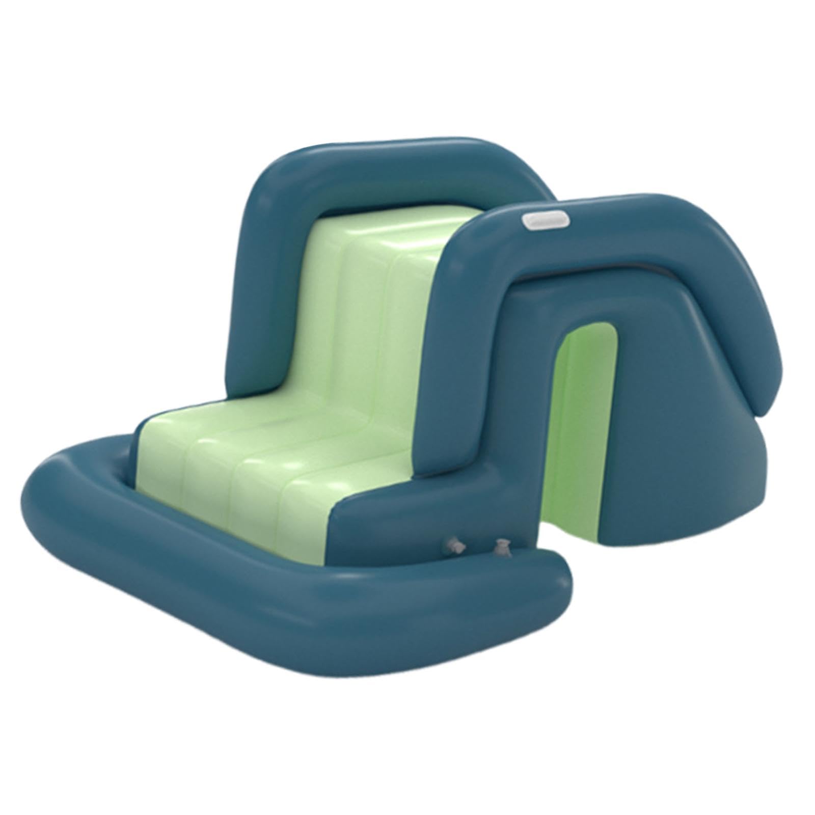 Inflatable Pool Slide Inflatable Play Center for Balcony Yard Summer Parties Green-image-26