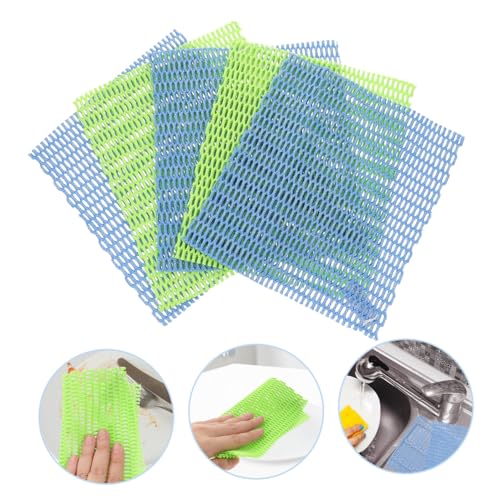 ORFOFE 5 Peças Panos De Prato De Malha Toalha De Prato De Cozinha Panos De Prato Waffle Para Lavar P