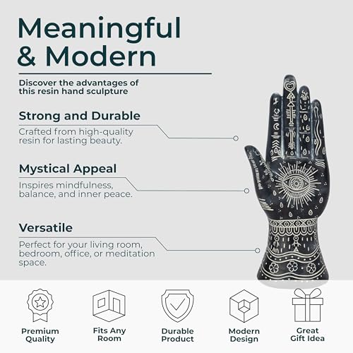 Figura de Mano de Resina Decorativa para Hogar y Oficina 10" miniatura 5