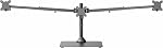 VIVO Telescoping Triple Monitor Desk Mount, Heavy Duty Flush-to-Wall Stand