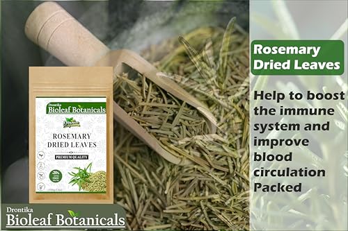 Image of Bioleaf Botanicals Leaves - 100gm | Dried Rosemary | Pure & Premium + FREE Mist Spray Bottle