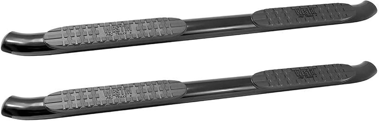 Westin 21-23255 PRO TRAXX 4 Oval Nerf Bars fits 2007-2021 Tundra CrewMax Black Pair