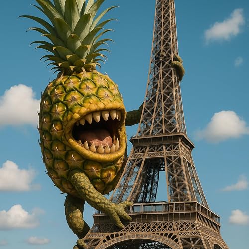 A Pineapple Eating a Baguette cover art