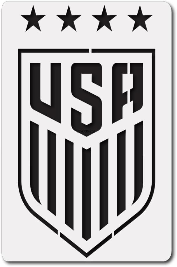 U-Stencil USサッカーシールド ミニステンシル USSOOS-201