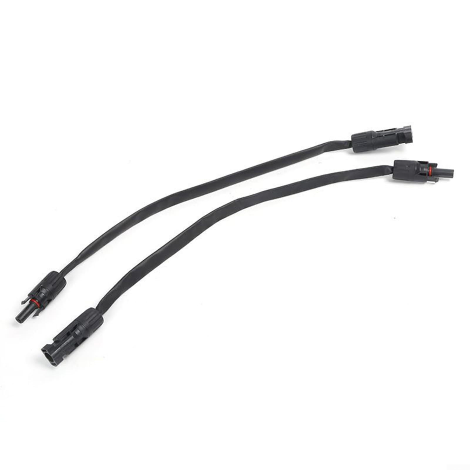 Cavo Solare Piatto Zinueen Con Passacavo Per Finestra – 2 Pezzi (rosso+nero), Sezione 6mm², Per Pannelli Fotovoltaici E Balconi - 3