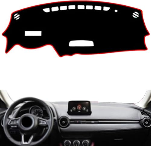 Fit for Mazda CX-3 2018 LHD, car Dashboard Cover, Anti-Scratch Dash Cover, Interior Dash Covers, Non-Slip Sun Protection