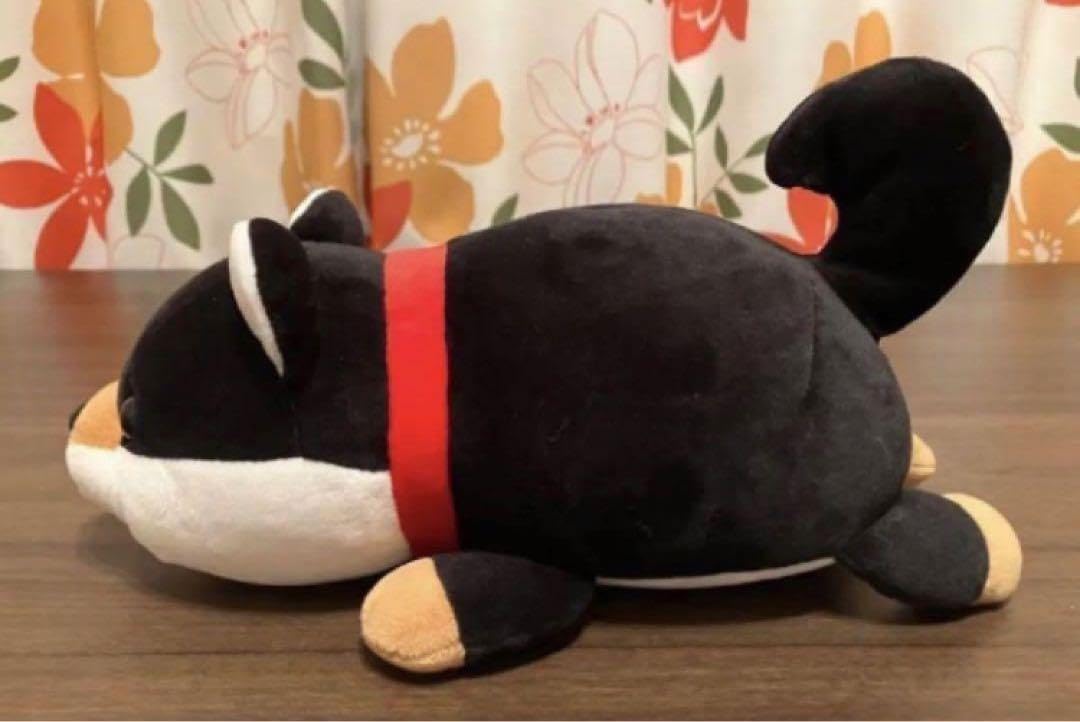 【最終値下げ！】ハッピーまめしば　特賞　特等　黒柴　特大ぬいぐるみ Amazon.co.jp: ハッピーまめしば 黒柴ぬいぐるみ : おもちゃ
