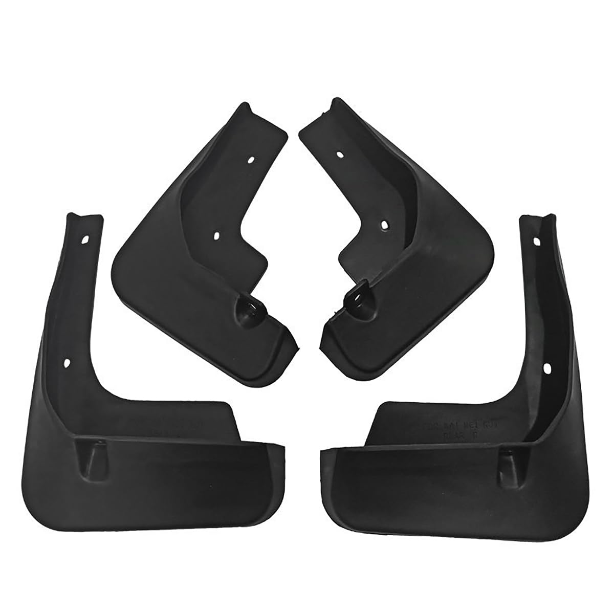 YPFYBHD Mud Flaps Splash Guards, Compatible with Toyota Camry 2012-2014 Standard, Front and Rear Mudflaps Fender Guards Set of 4, Car Protection Accessories