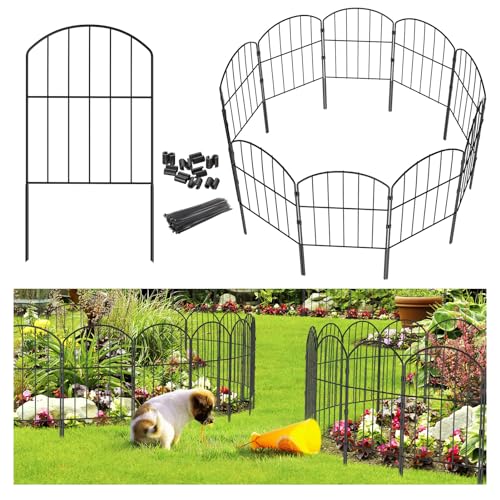 Goovilla Garden Fence, Total 10ft(L) x 24in(H) Garden...