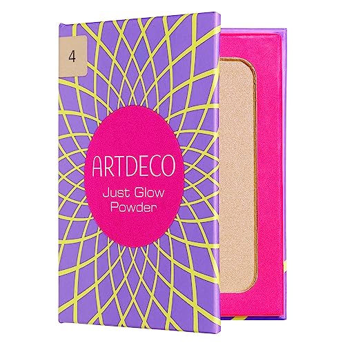 ARTDECO Just Glow Powder - Schimmernder Puder für zarte Highlights und natürliche Frische - 1 x 6 g