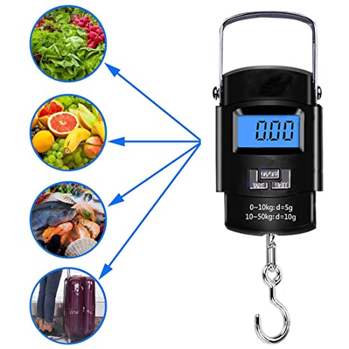 Báscula Digital LCD de Mano para Equipaje hasta 50 kg miniatura 6