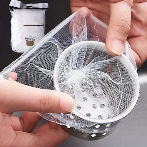 100 bolsas desechables para filtro de cocina