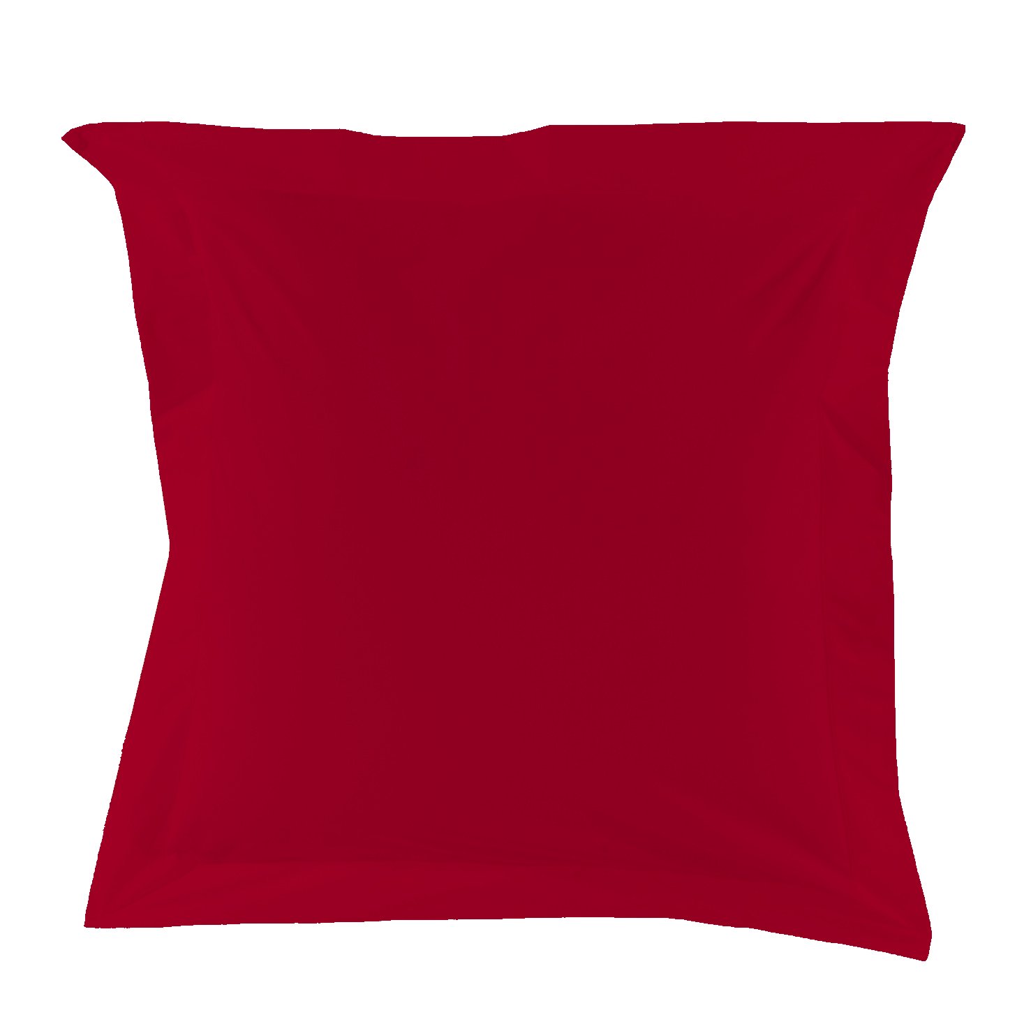 Essix Home Collection Cotton Percale Bolster Pillow, Carmin, 43 x 190 cm
