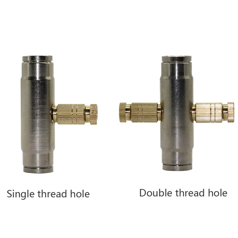 Adapter do węża ogrodowego 3/8" Szybkozłączka do systemu chłodzenia Gwint 3/16" Dysze przyłączeniowe TConnector (20 szt.) (Kolor: Złącze łokciowe, Średnica: 3/8'')